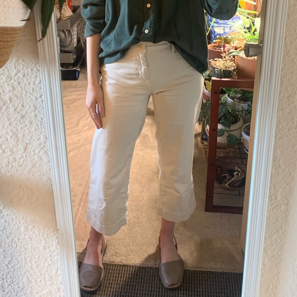 Sanctuary Pants - Sanctuary white wide leg pants